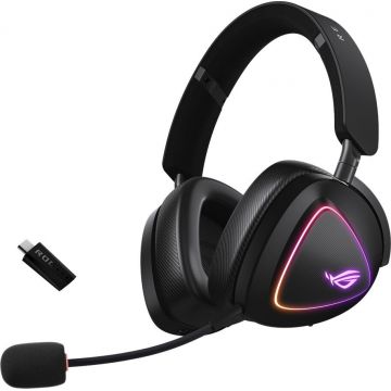 Casti Gaming ASUS ROG Delta II Black