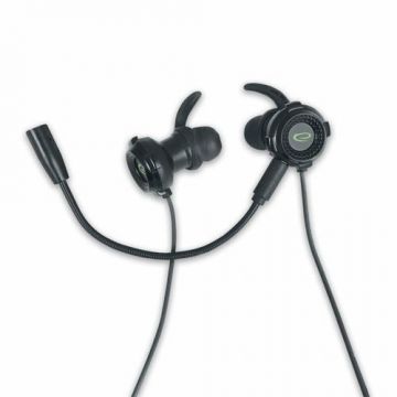 Casti Gaming cu Microfon Esperanza Mamba EGH202K 3.5 mm 1.2 m, Negru