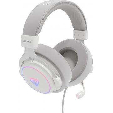 Casti Gaming Genesis NEON 764 White