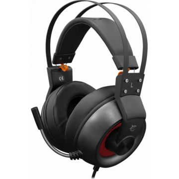 Casti Gaming White Shark GH-1949 Caracal Black/Silver