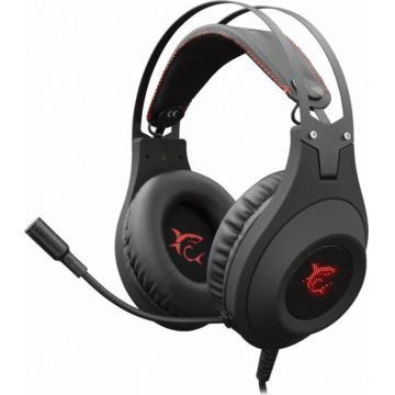 Casti Gaming White Shark WILDCAT Black