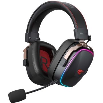 Casti H2039BG Gaming Negru/Rosu