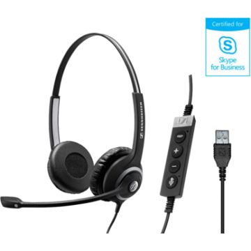 Casti IMPACT SC 260 USB MS II Negru