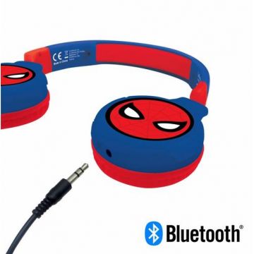 Casti Lexibook HPBT010SP, Bluetooth, SPIDER-MAN (Albastru/Rosu) Casti Lexibook HPBT010SP, Bluetooth, SPIDER-MAN (Albastru/Rosu)