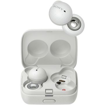 Casti LinkBuds Open Alb