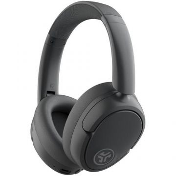 Casti Over-Ear JLAB JBuds Lux ANC, Wireless, Bluetooth, Multipoint, Smart ANC, Autonomie 70 ore (Gri)