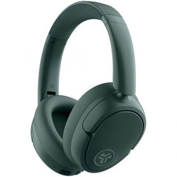 Casti Over-Ear JLAB JBuds Lux ANC, Wireless, Bluetooth, Multipoint, Smart ANC, Autonomie 70 ore (Verde)