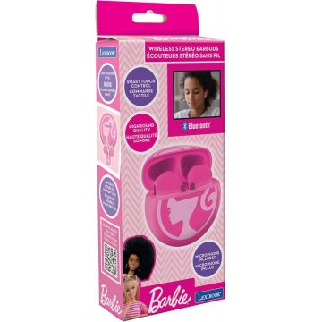 Casti pentru copii true wireless Lexibook HPBT05BB, Barbie (Roz) Casti pentru copii true wireless Lexibook HPBT05BB, Barbie (Roz)