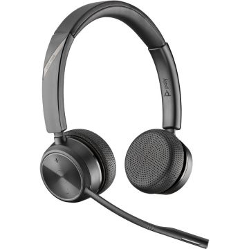 Casti Poly Savi 7220 Office Binaural Euro Plug Negru