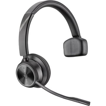 Casti Poly Savi 7310 Monaural Certificat Microsoft Teams Euro Plug Negru