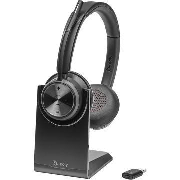 Casti Poly Savi 7320 UC Stereo Negru
