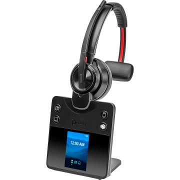 Casti Poly Savi 8410 Office Monaural Certificat Microsoft Teams Negru
