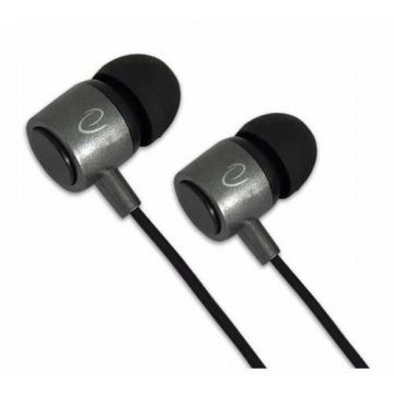 Casti stereo cu microfon Esperanza EH195KS, Negru