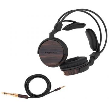 Casti Stereo Kruger&Matz KM0880EB (Negru/Maro)