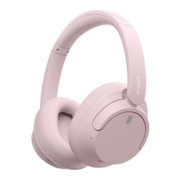 Casti Stereo Wireless Sony WH-CH720NP, Noise Cancelling, Bluetooth, Microfon, Quick Charge, Autonomie 35 ore (Roz)