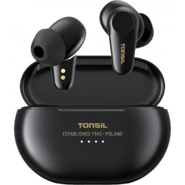 Casti T65BT Wireless Bluetooth Negru