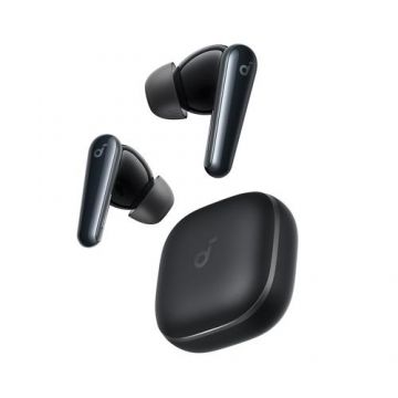 Casti True Wireless Anker SoundCore Liberty 5, Active Noise Cancelling, Autonomie 48 ore, IP55, Dolby Audio, Bluetooth 5.4 (Negru)