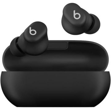 Casti True Wireless In-Ear Beats Solo Buds, Bluetooth, Microfon, Android/iOS (Negru)