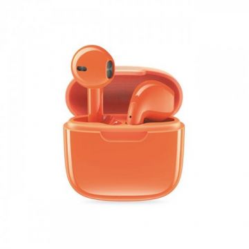 Casti True Wireless XO Design X23, Bluetooth (Portocaliu)