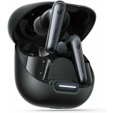 Casti Wireless TWS Soundcore Liberty 4 Pro Tip Butoni Bluetooth 5.3 6 x Mic IPX5 ANC Negru