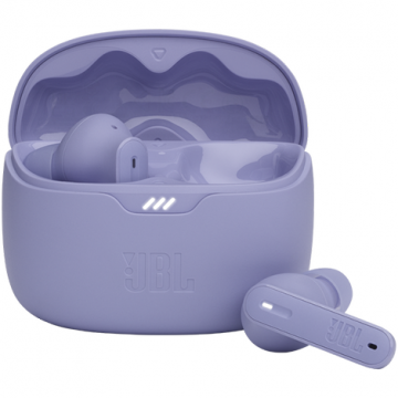 JBL Casti True Wireless JBL Tune Buds, Bluetooth, ANC, Waterproof IP54, Touch Control, Violet