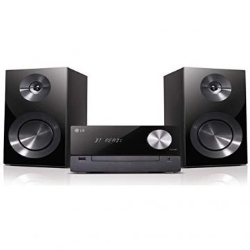 LG CM2460DAB, compact system (black, CD, Radio, Bluetooth)