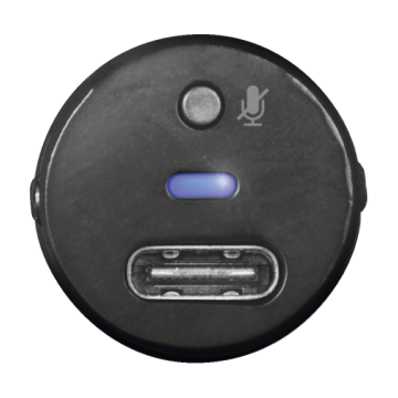 Microfon GXT 241 Velica USB Streaming Negru