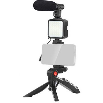Microfon SET VLOGGING 4IN1