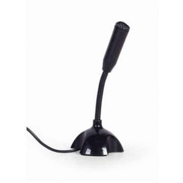 Microfon Suport Tip Picior Conector USB 2.0 Flexibil Negru