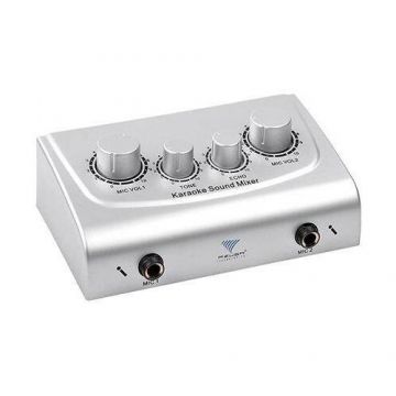 Mixer Karaoke Azusa MIK0115, 2 intrari
