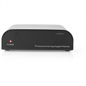 Nedis Preamplificator Nedis AAMP2411BK, AUX / Phono, 2x RCA, Negru