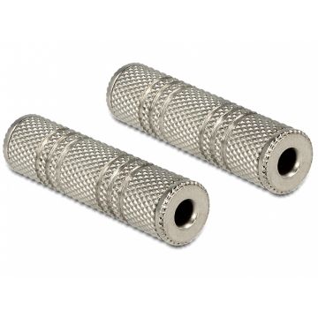 Adaptor Audio jack stereo 3.5mm M-M, Delock 65547 Adaptor Audio jack stereo 3.5mm M-M, Delock 65547