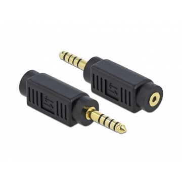 Adaptor stereo jack 4.4 mm 5 pini la jack stereo 2.5 mm 4 pini T-M, Delock 65996