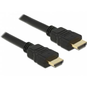 Cablu HDMI 4K cu Ethernet v1.4 T-T 25cm, Delock 83352