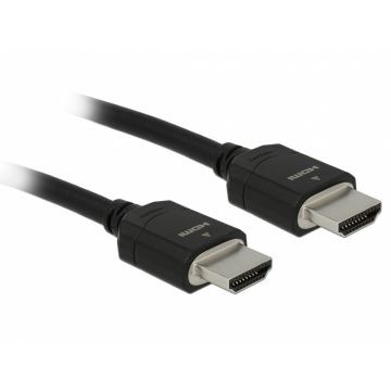 Cablu HDMI 8K60Hz/4K240Hz T-T 3m Negru, Delock 85295