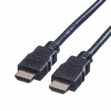 Cablu HDMI cu Ethernet T-T v1.4 negru 1.5m, Value 11.99.5531