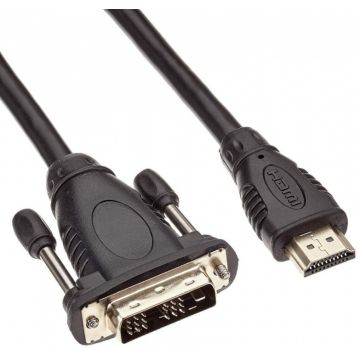 Cablu HDMI la DVI-D 18+1 pini T-T 2m, KPHDMD2