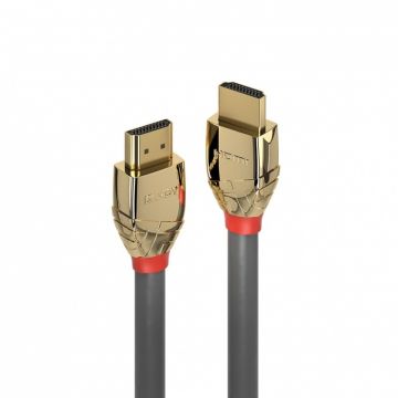 Cablu HDMI UHD 4K60Hz Gold Line 0.5m T-T, Lindy L37860