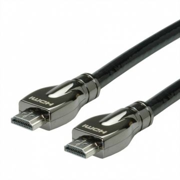 Cablu HDMI Ultra HD cu Ethernet 4K30Hz T-T 15m, Roline 11.04.5686