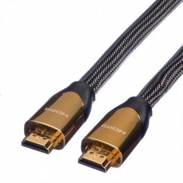 Cablu HDMI Ultra HD Premium 4K60Hz T-T 2m, Roline 11.04.5802