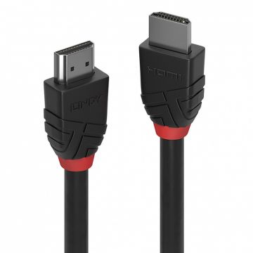 Cablu HDMI v2.0 4K60Hz Black Line T-T 0.5m, Lindy L36470