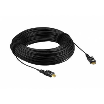 Cablu HDMI v2.0 True 4K activ optic 60m HDR T-T Negru, ATEN VE7834