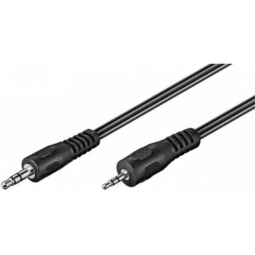 Cablu jack stereo 3.5mm la jack 2.5mm T-T 2m, KJACK2MM2