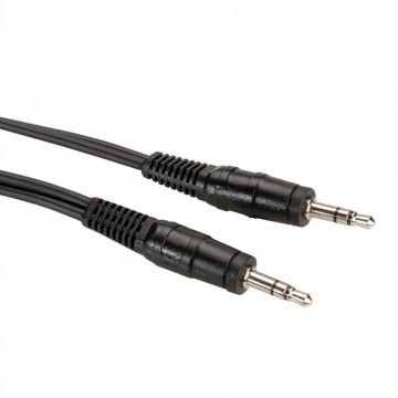 Cablu jack stereo 3.5mm T-T 10m, Roline 11.09.4510