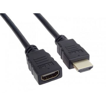 Cablu prelungitor HDMI v1.4 T-M 10m Negru, KPHDMF10