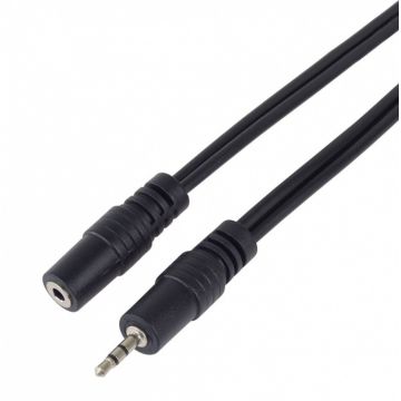 Cablu prelungitor jack stereo 2.5mm T-M 2m, KJACK2MF2