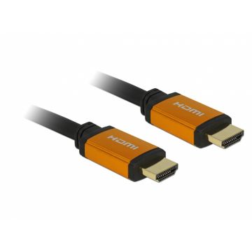 Cablu Ultra High Speed HDMI 8K60Hz/4K240Hz T-T 0.5m Negru, Delock 85726