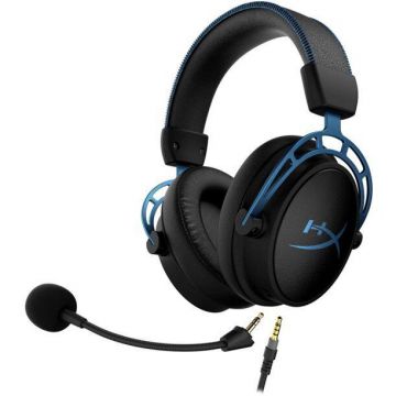 Casti gaming HyperX Cloud Alpha S, Albastru