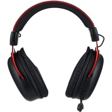 Casti gaming wireless HyperX Cloud 2, surround virtual 7.1, Rosu