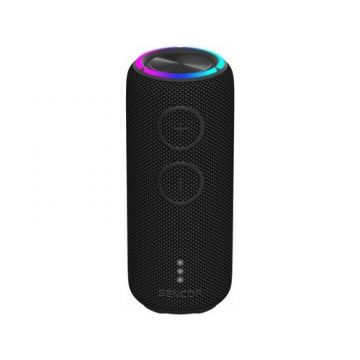 Boxa portabila Sencor SIRIUS 2, 20 W, LED, TWS, Bluetooth, Autonomie 7 ore (Negru)